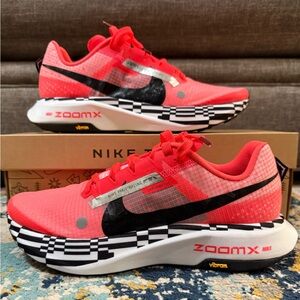 Size 9.5 - Nike ZoomX Ultrafly Trail “Bright Crimson”